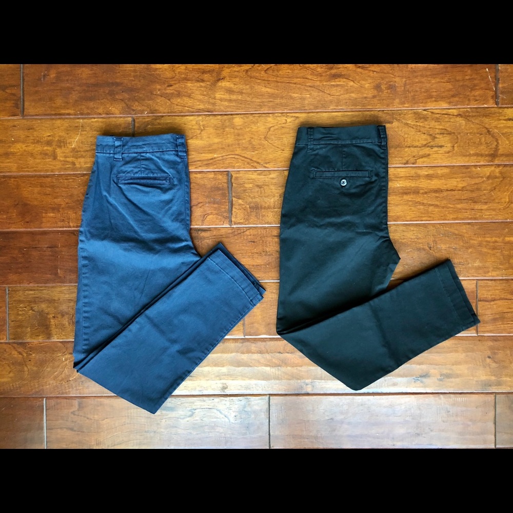 2 Pairs of Khakis by Gap Pants (0-2)